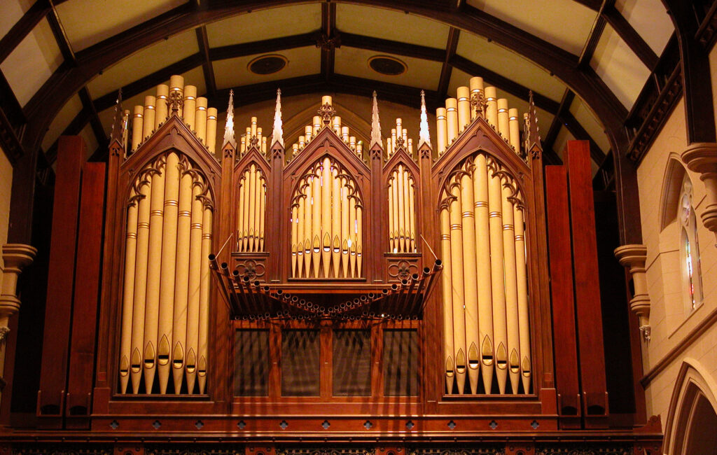 Organ pipes